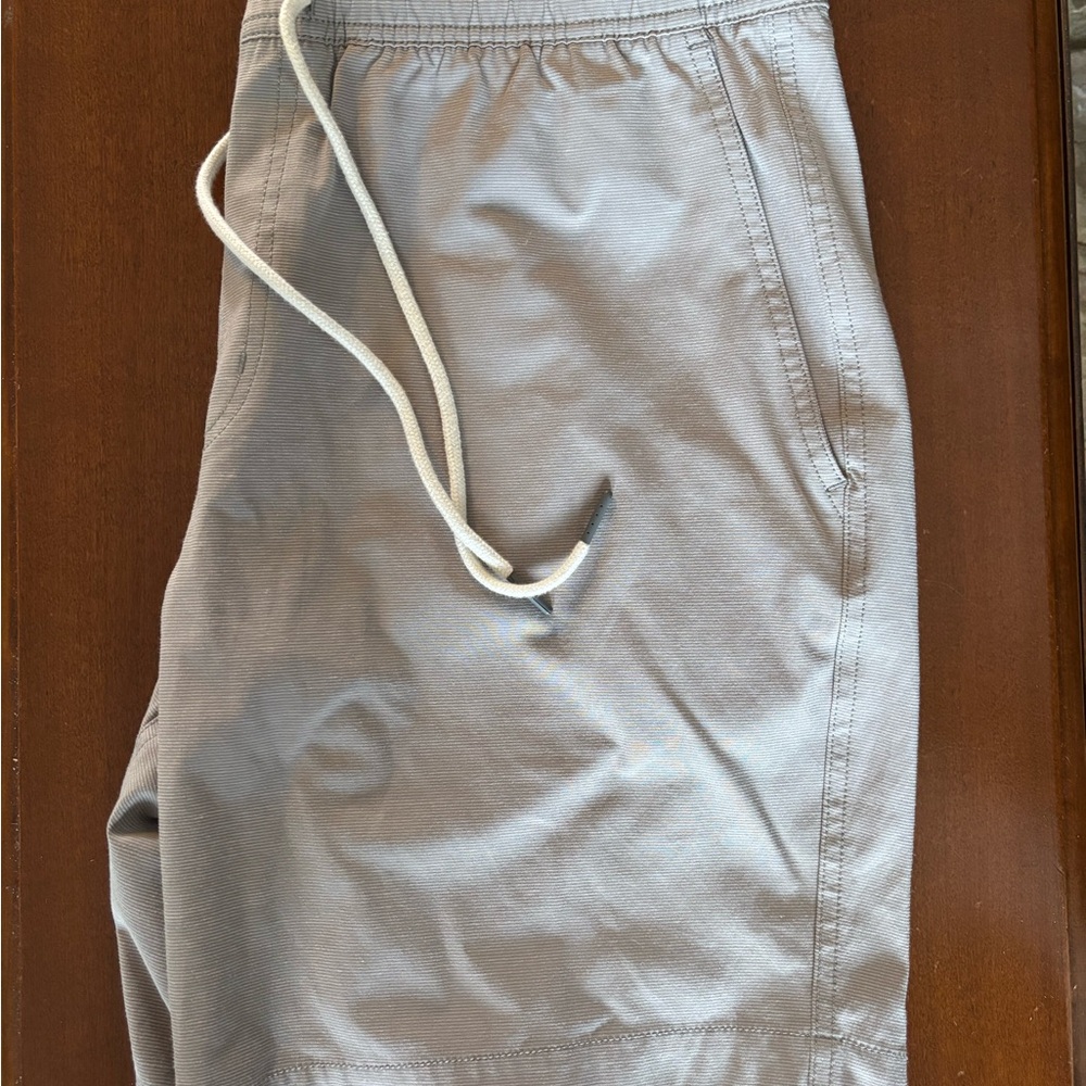 Duck Head Men's Light Gray Athletic Shorts